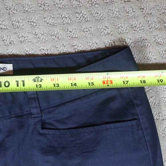 Lands' End Size 13 Navy Blue Chino Pants - Picture 4 of 6